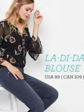 Cabi La Di Da Blouse XL